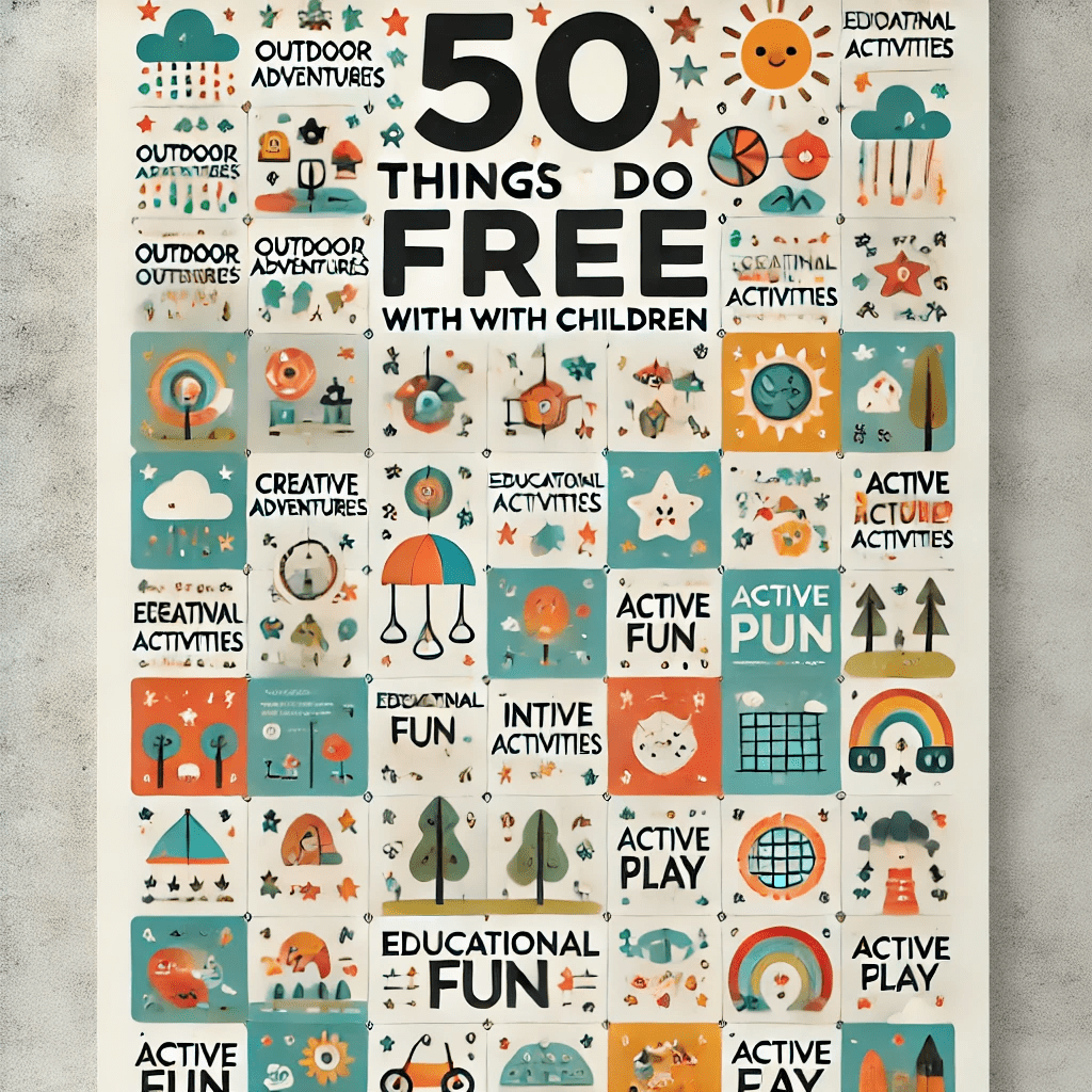 50 Free Things You Can Do with Children: Fun, Creative, and Memorable&nbsp;Activities